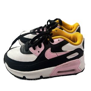 Nike Air Max White Black Pink with yellow interior
Child's size 9. OBO